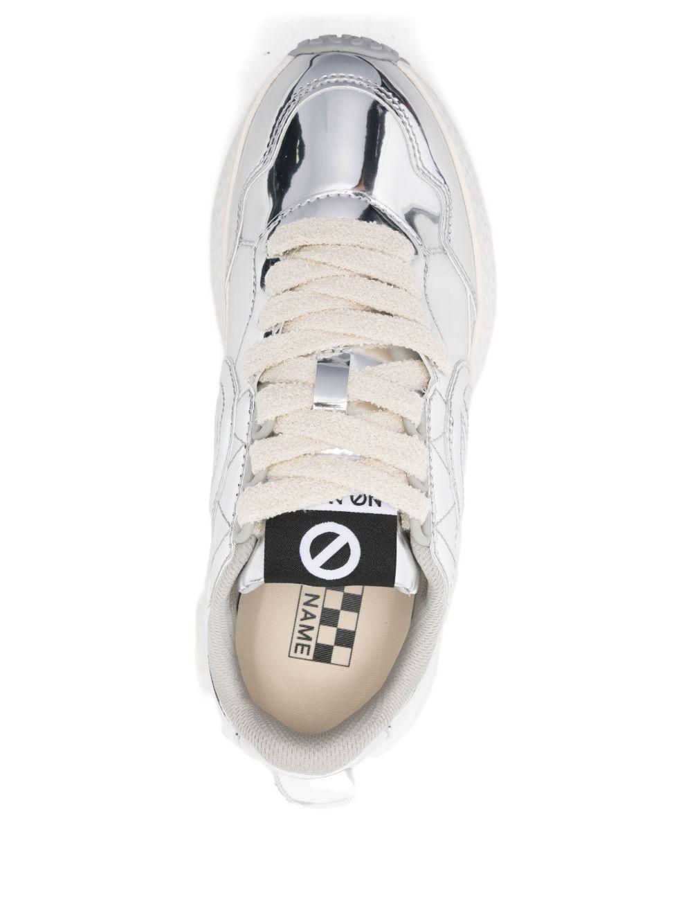 NO NAME Sneakers metallizzate 