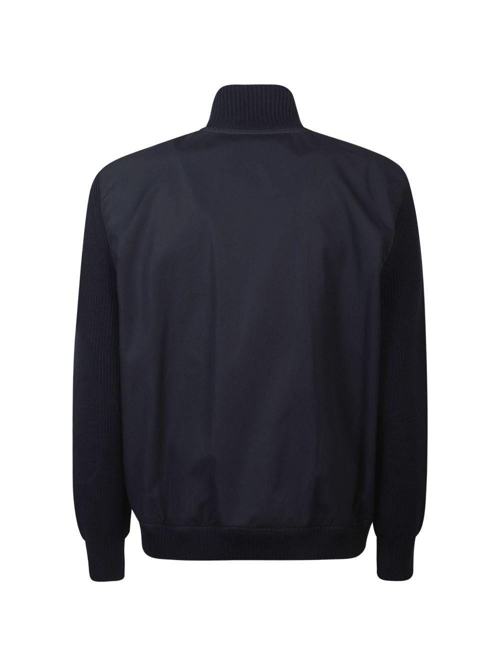 STONE ISLAND Giacca con tasche sul petto blu scuro 