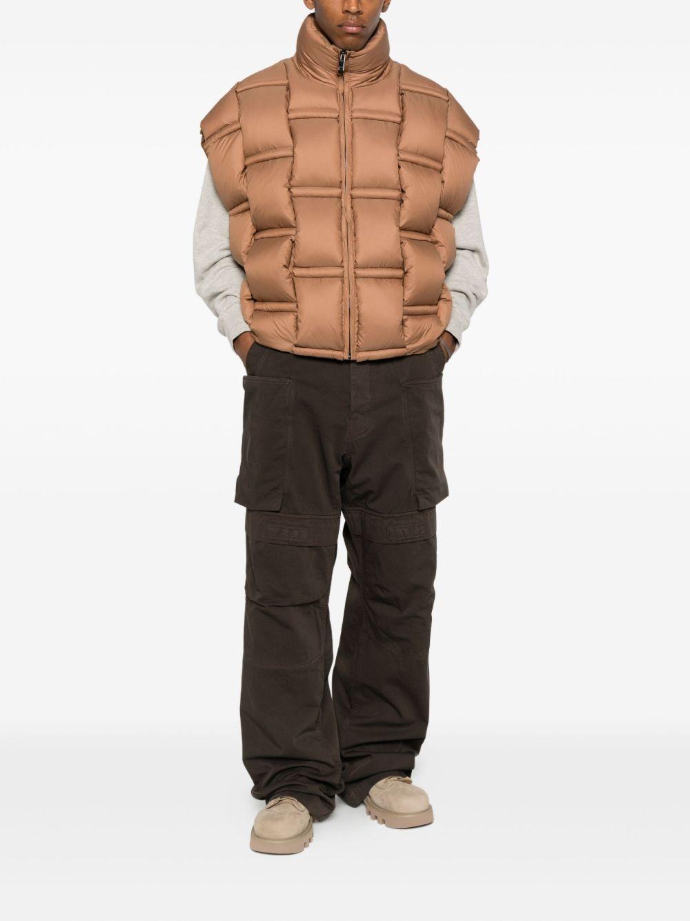 RAXXY Gilet trapuntato 'Desert' con zip 