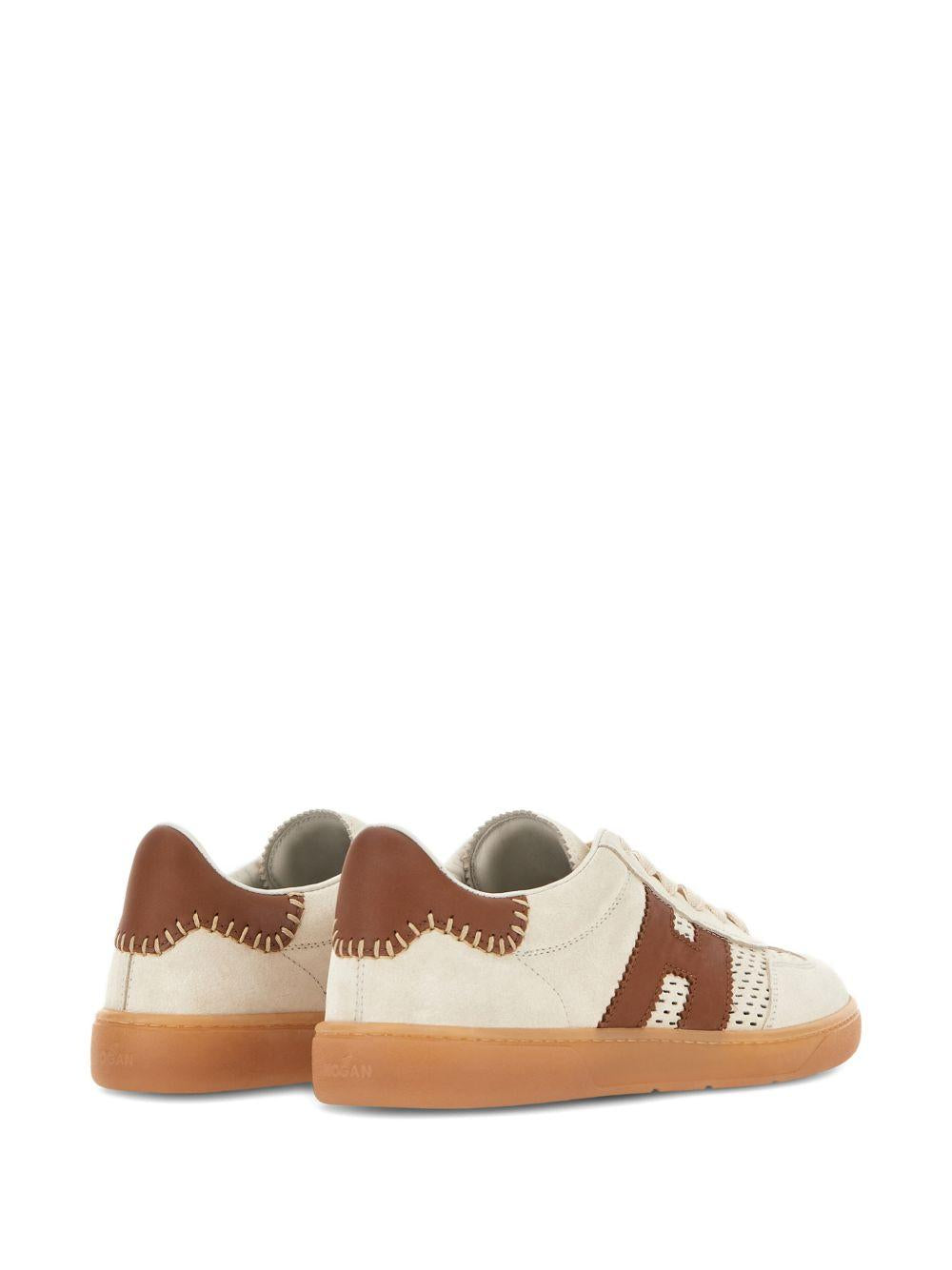 HOGAN Sneakers Cool in pelle con dettagli traforati 