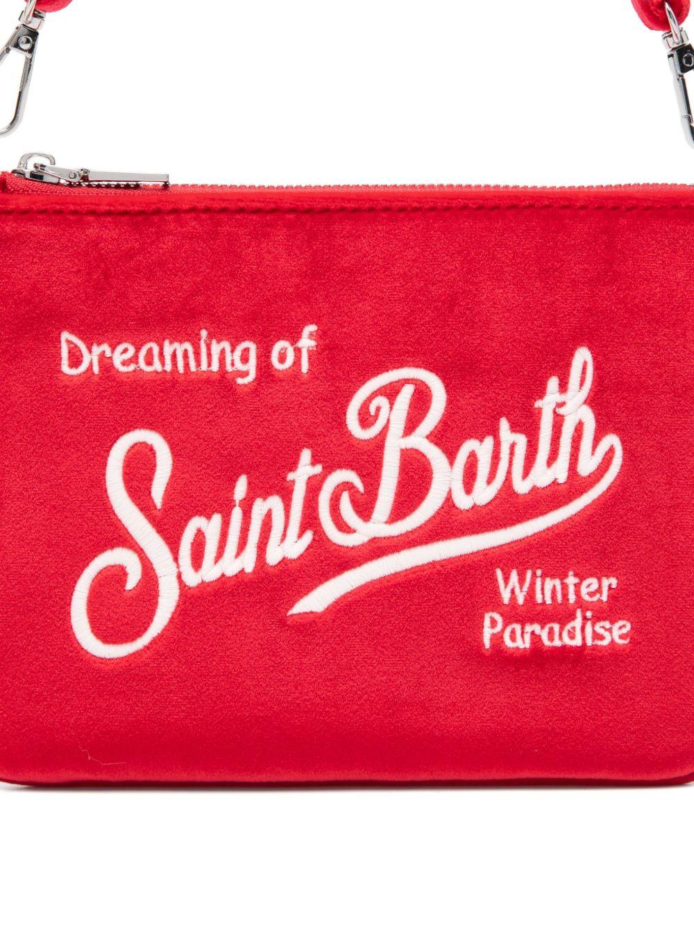 MC2 SAINT BARTH Borsa a spalla 'Parisienne Mini Velvet' 