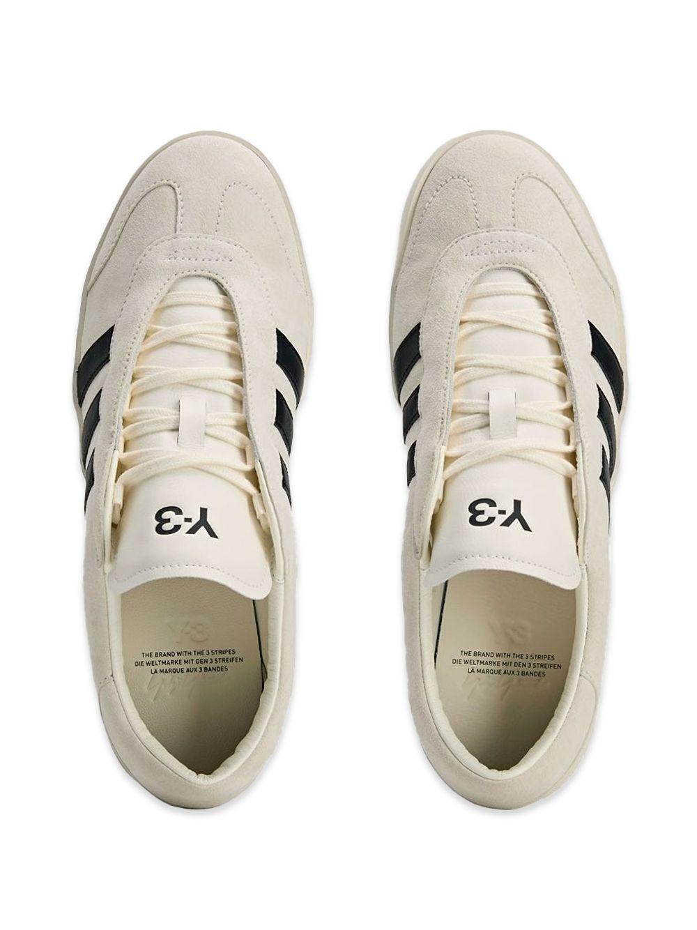 Y3 Sneakers Gazelle beige in pelle scamosciata 