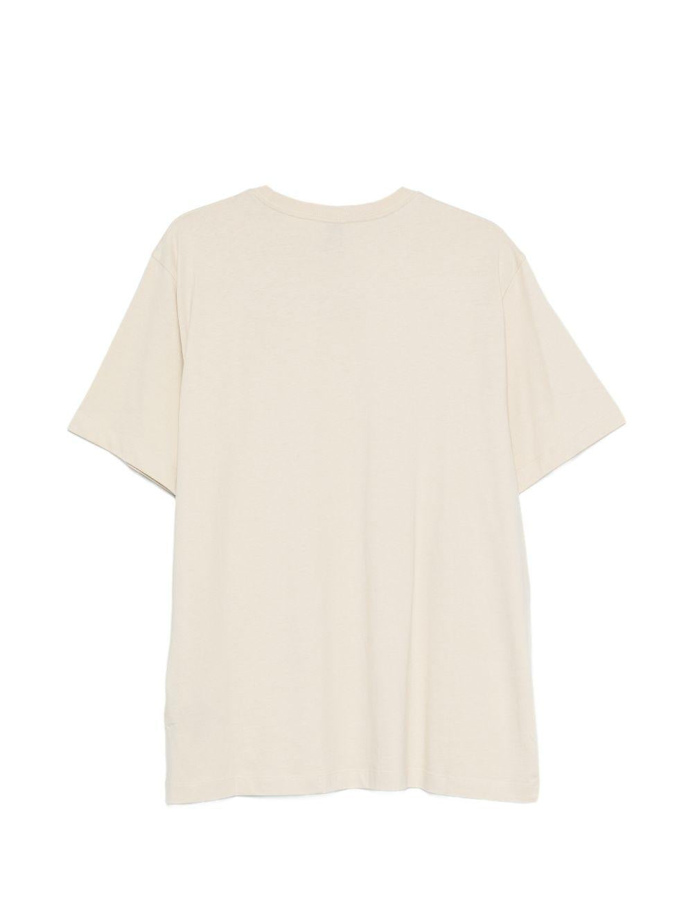 THE NORTH FACE T-shirt beige con logo 