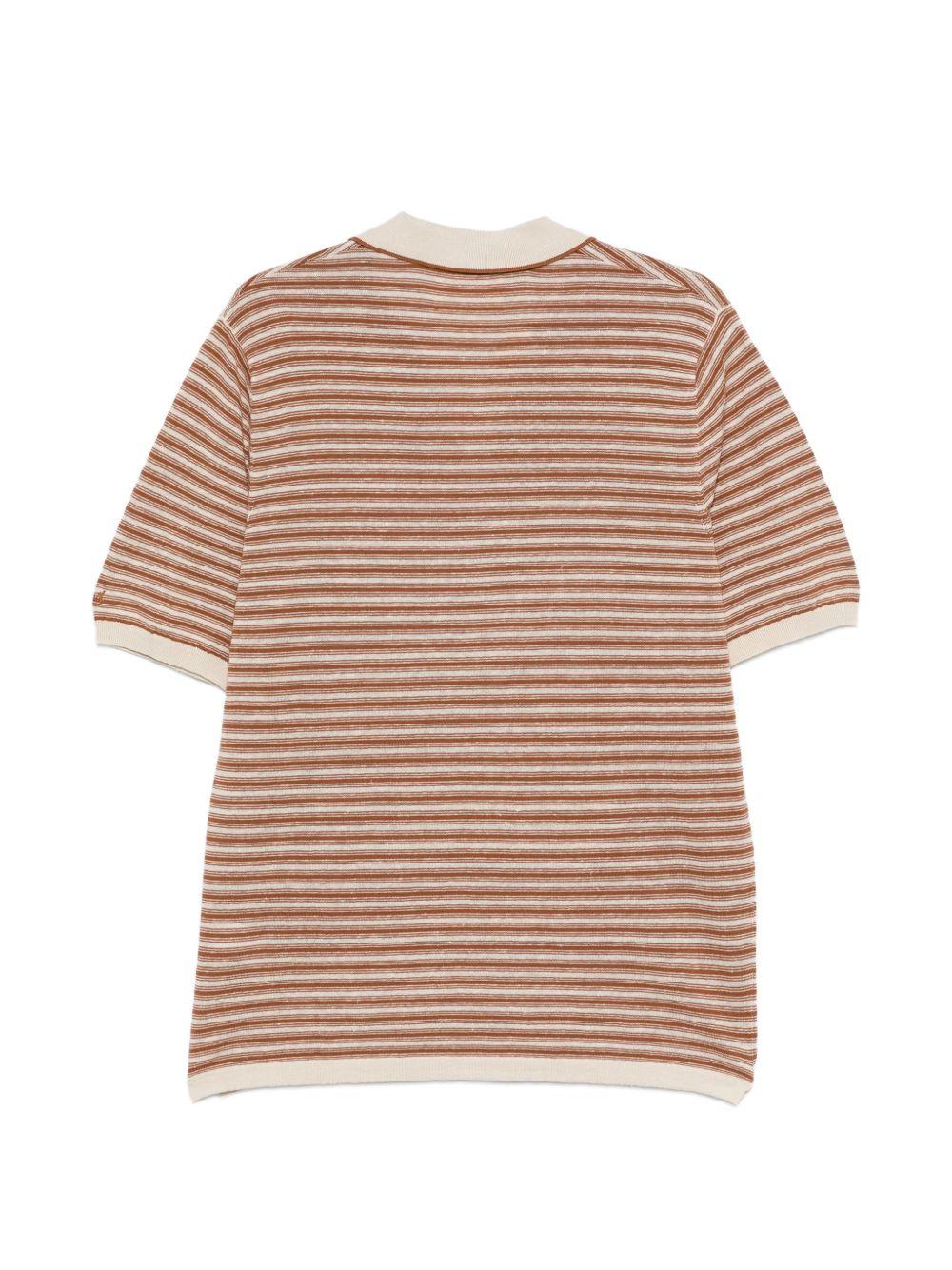 MC2 SAINT BARTH Polo Sloan in cotone a righe orizzontali 