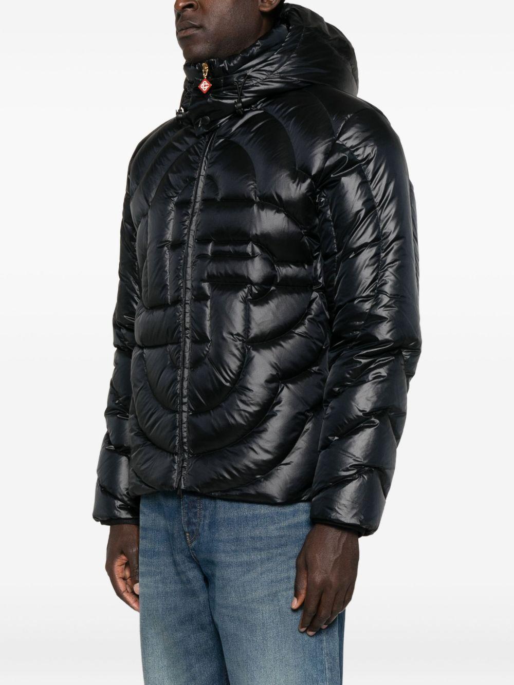 CASABLANCA Piumino trapuntato con monogramma 