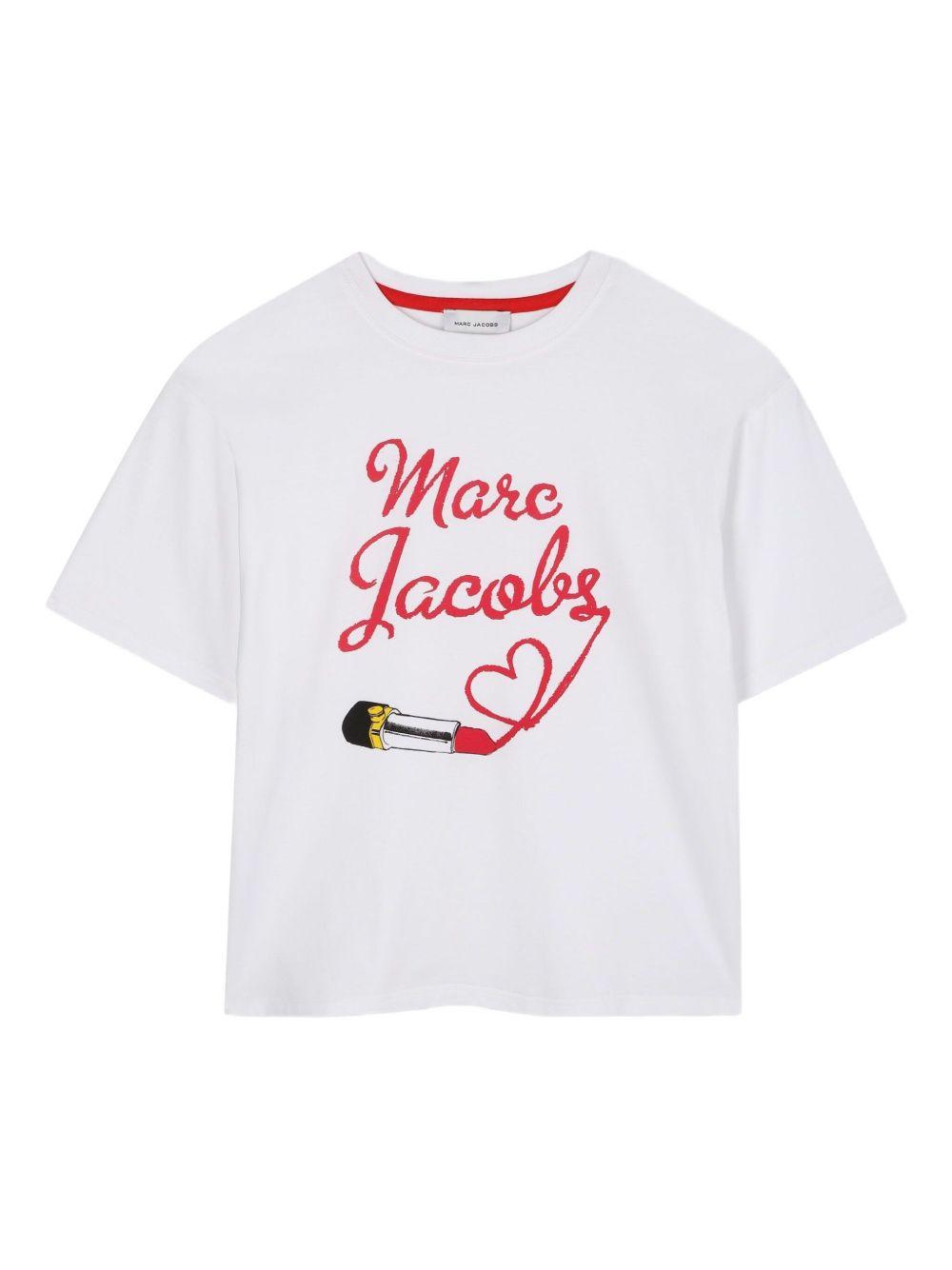 MARC JACOBS T-shirt a maniche corte con stampa 