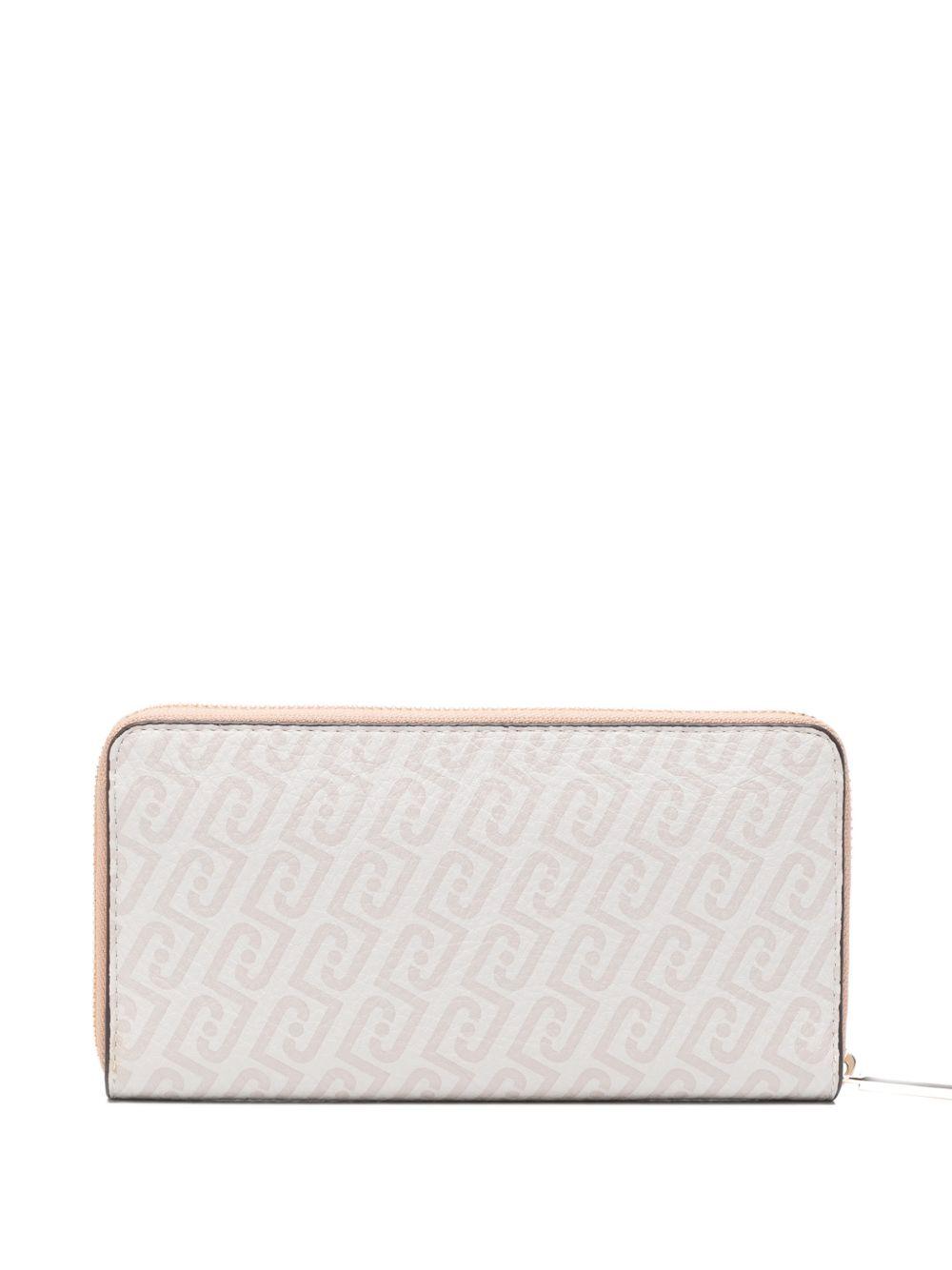 LIUJO Portafoglio grande monogram in pelle 