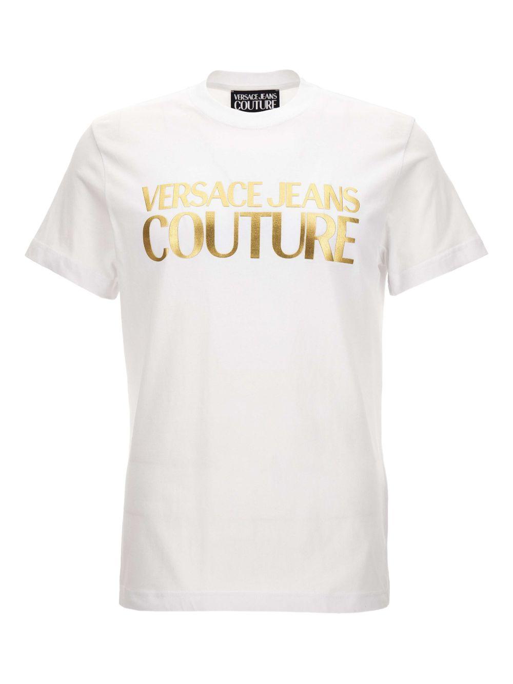 VERSACE JEANS COUTURE T-shirt girocollo con stampa 