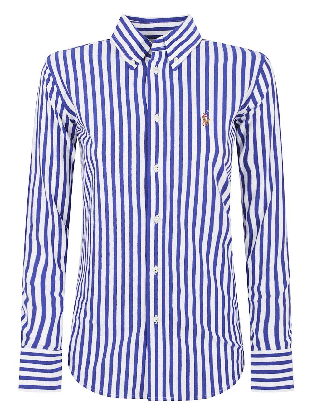 POLO RALPH LAUREN Camicia a righe con logo Polo 