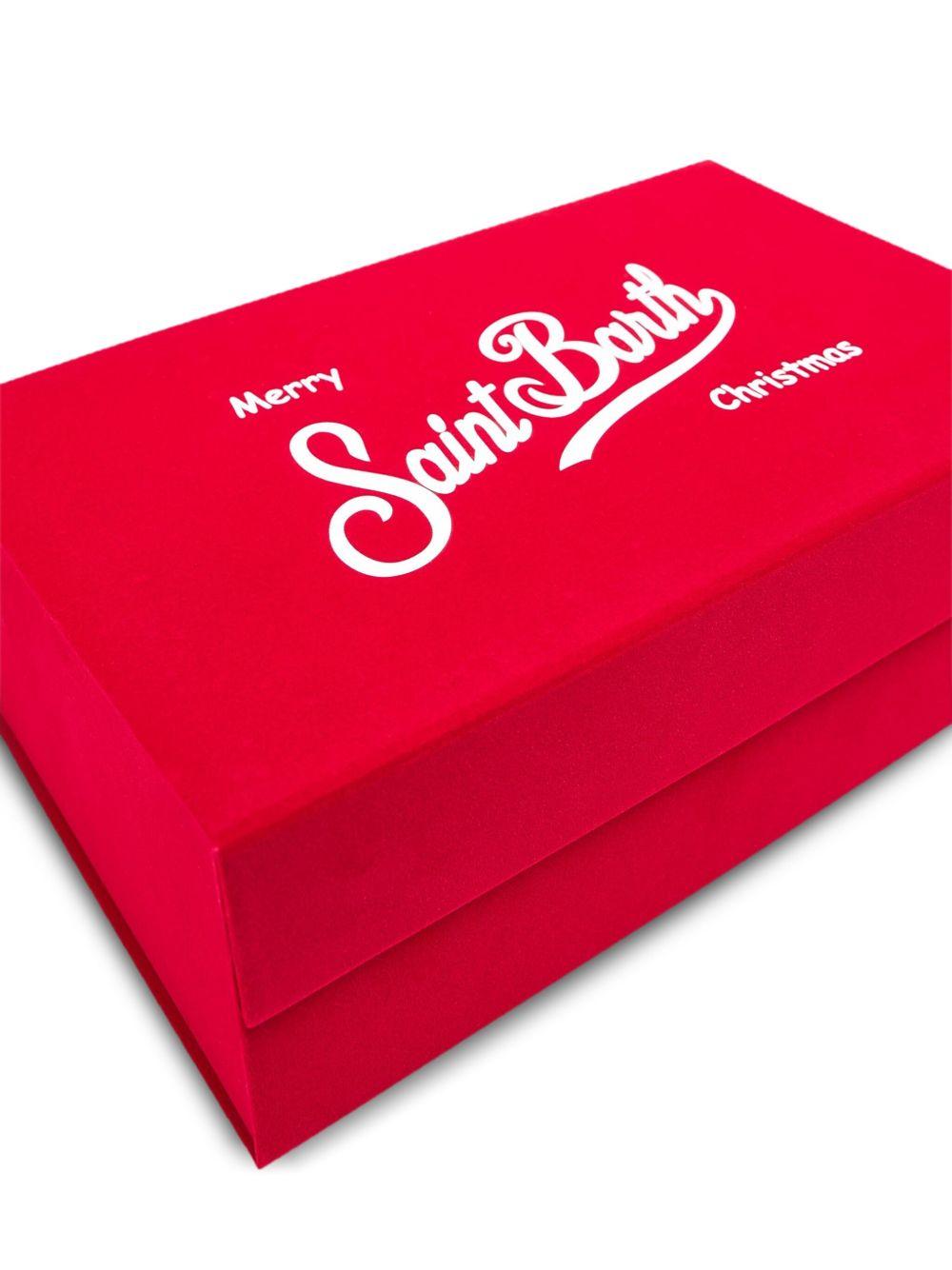 MC2 SAINT BARTH Christmas box set clutch e berretto 