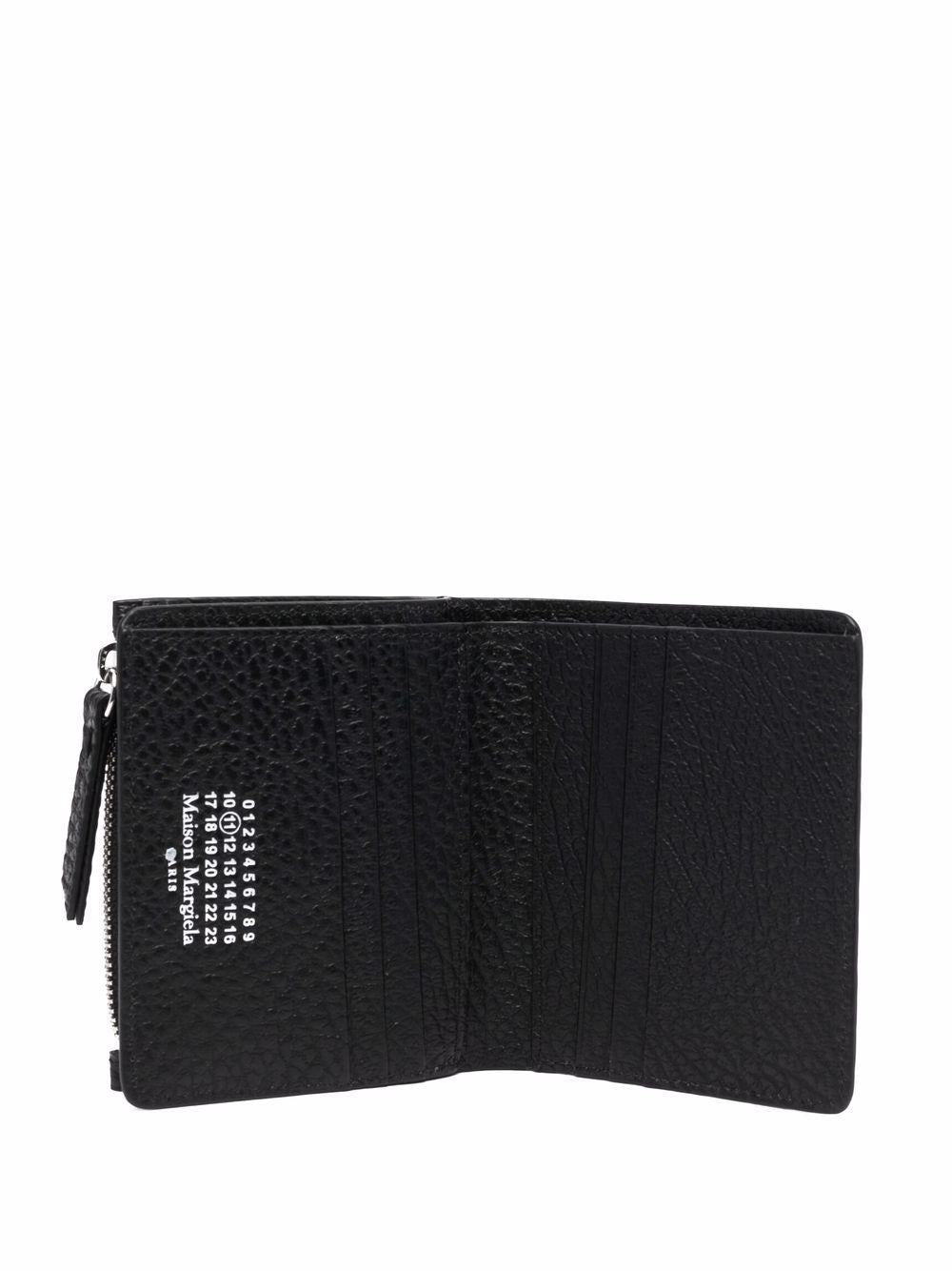 MAISON MARGIELA Portafoglio in pelle con zip 