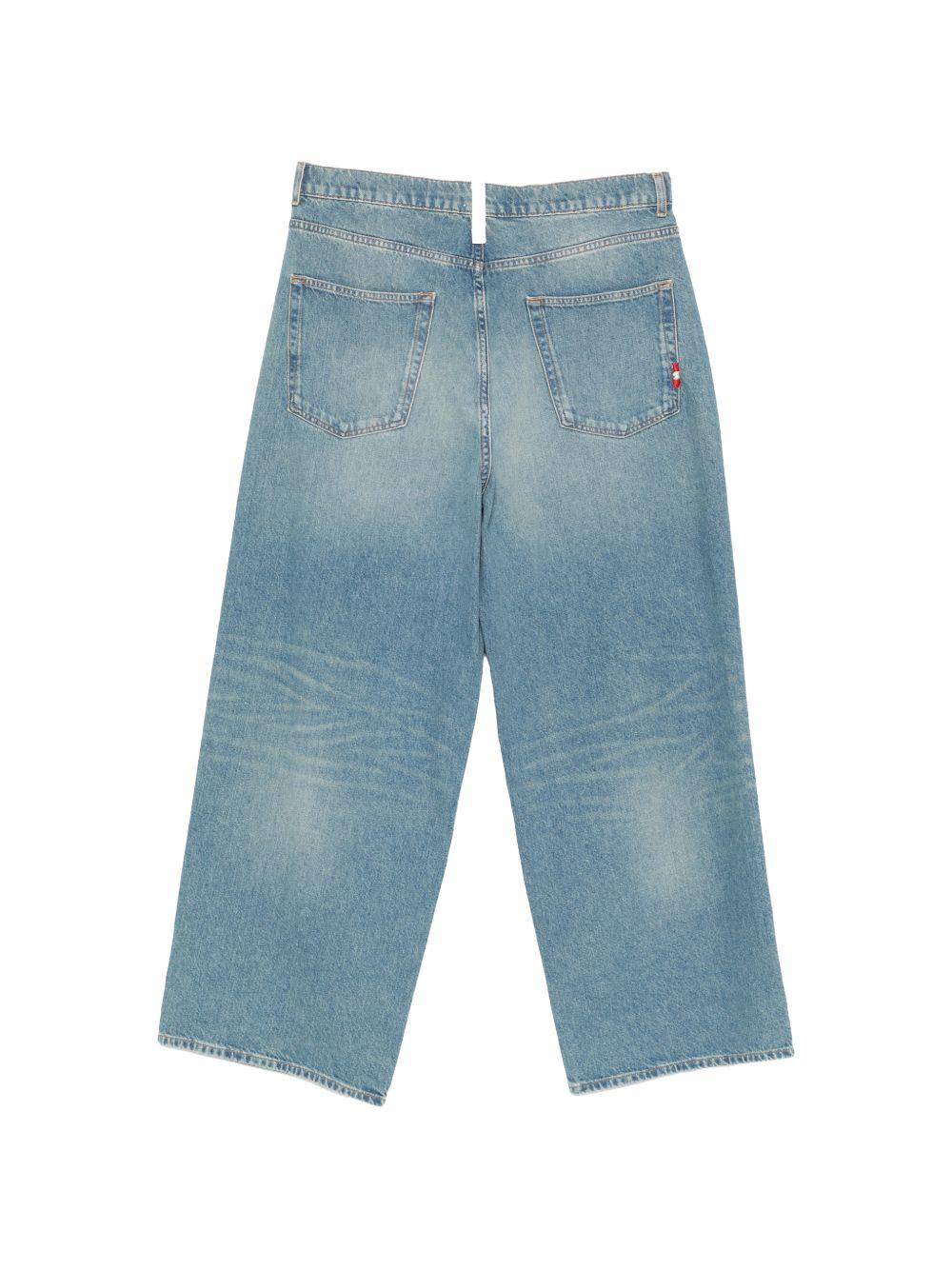 AMISH Jeans Huge in blu denim chiaro 