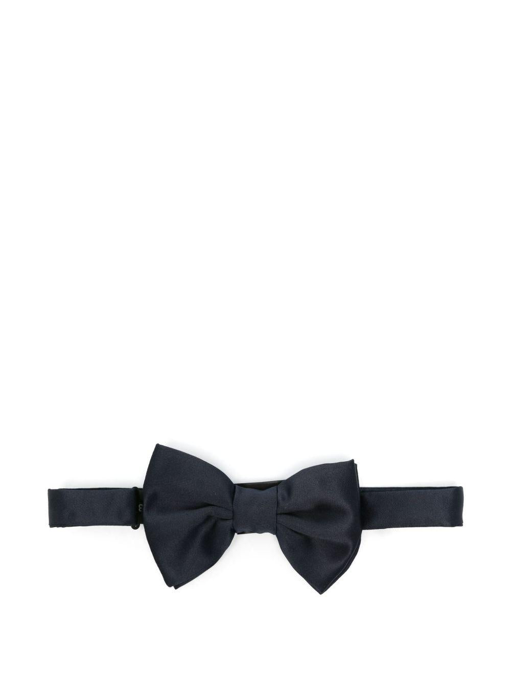 CORNELIANI Papillon blu con cinturino regolabile 