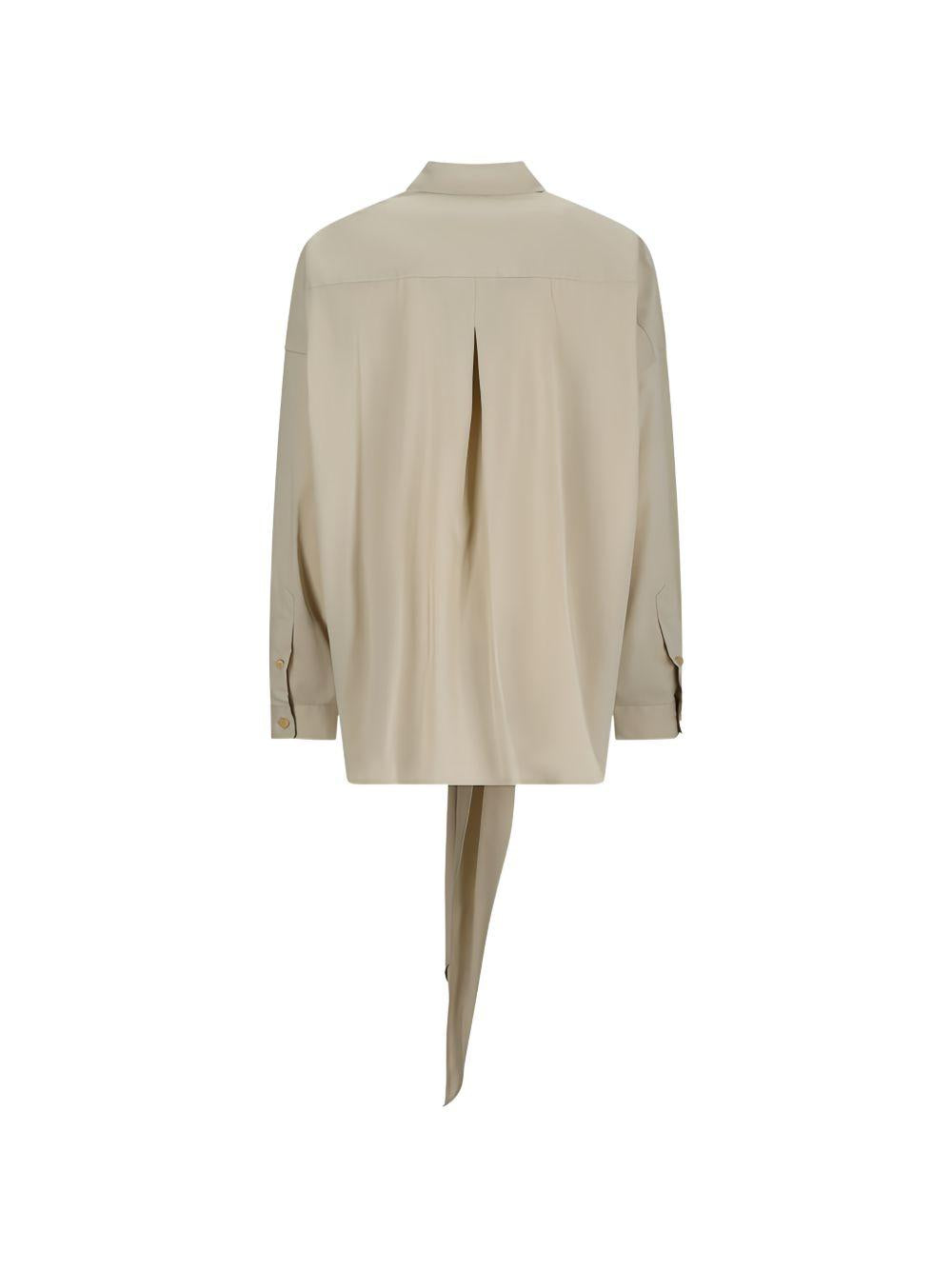 DARKPARK Camicia Romy oversize con nodo 