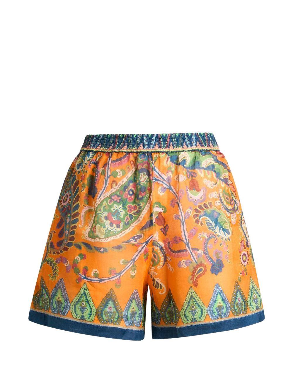 ETRO Pantaloncini con stampa colorata 