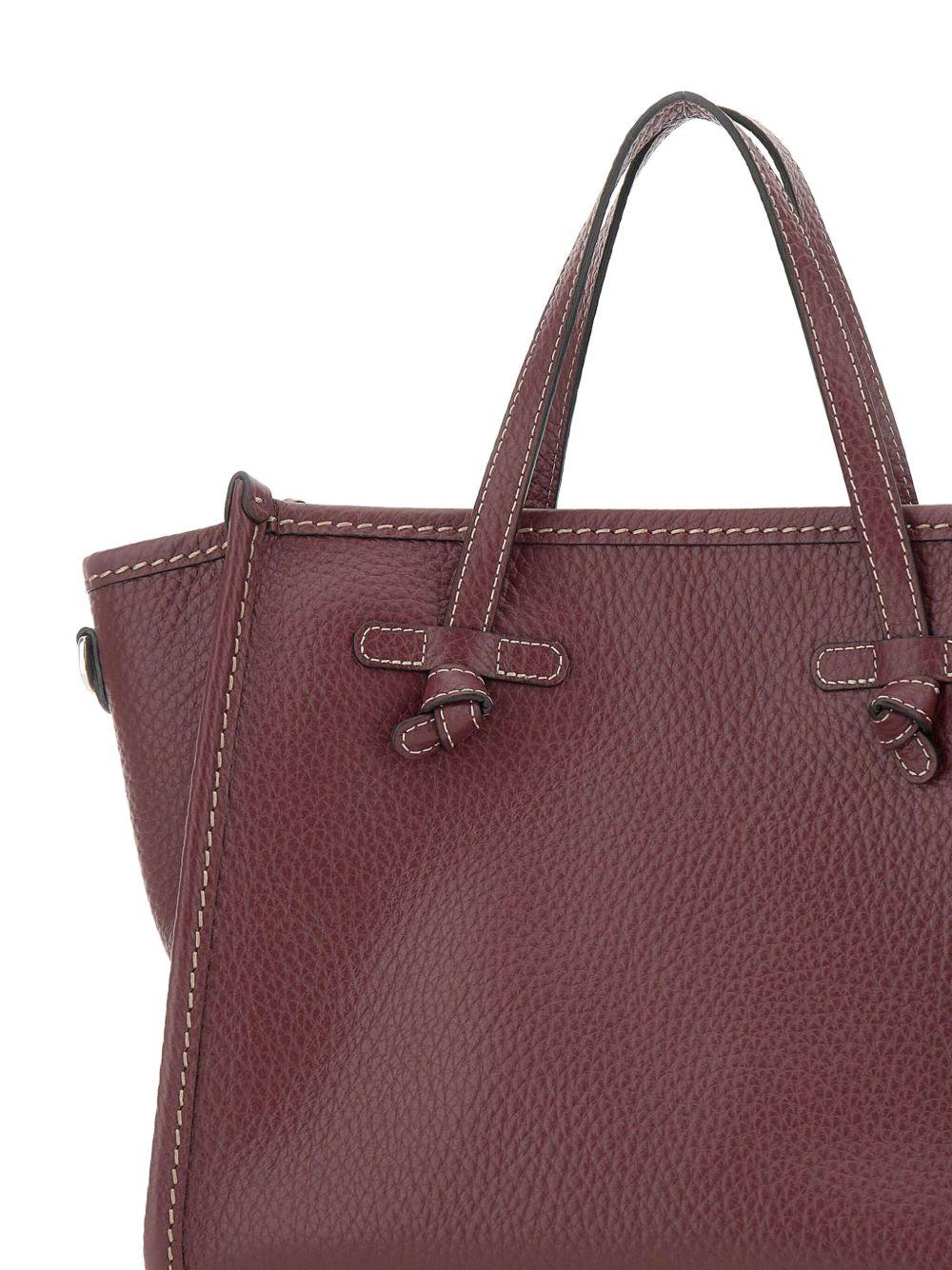 GIANNI CHIARINI Borsa a mano Miss Marcella in pelle bordeaux 