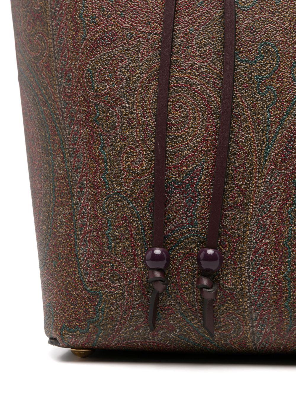 ETRO Borsa shopping con motivo paisley jacquard 