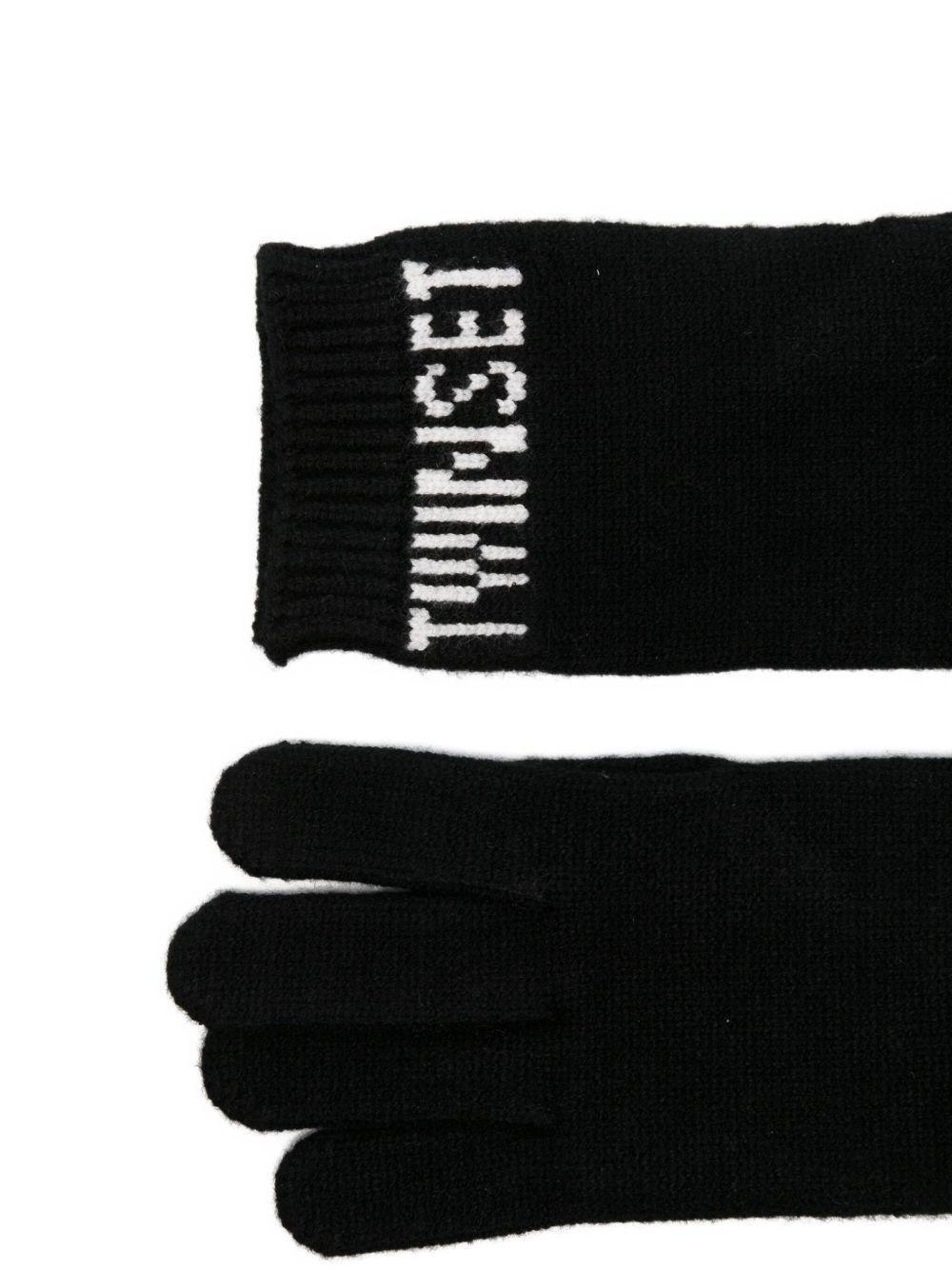 TWINSET Guanti con logo 