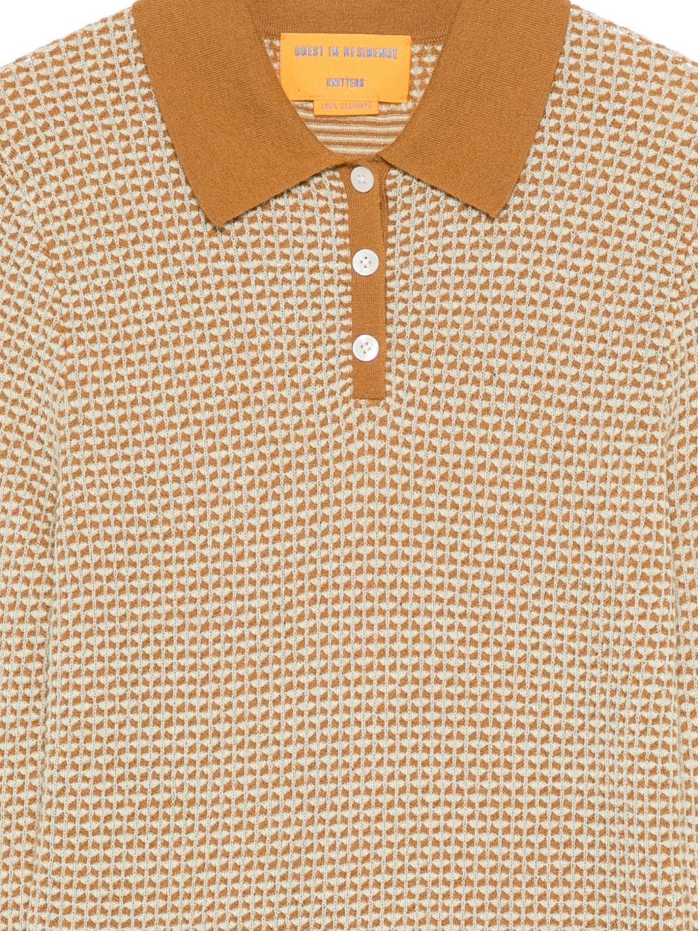 GUEST IN RESIDENCE Polo a maniche lunghe in cashmere 
