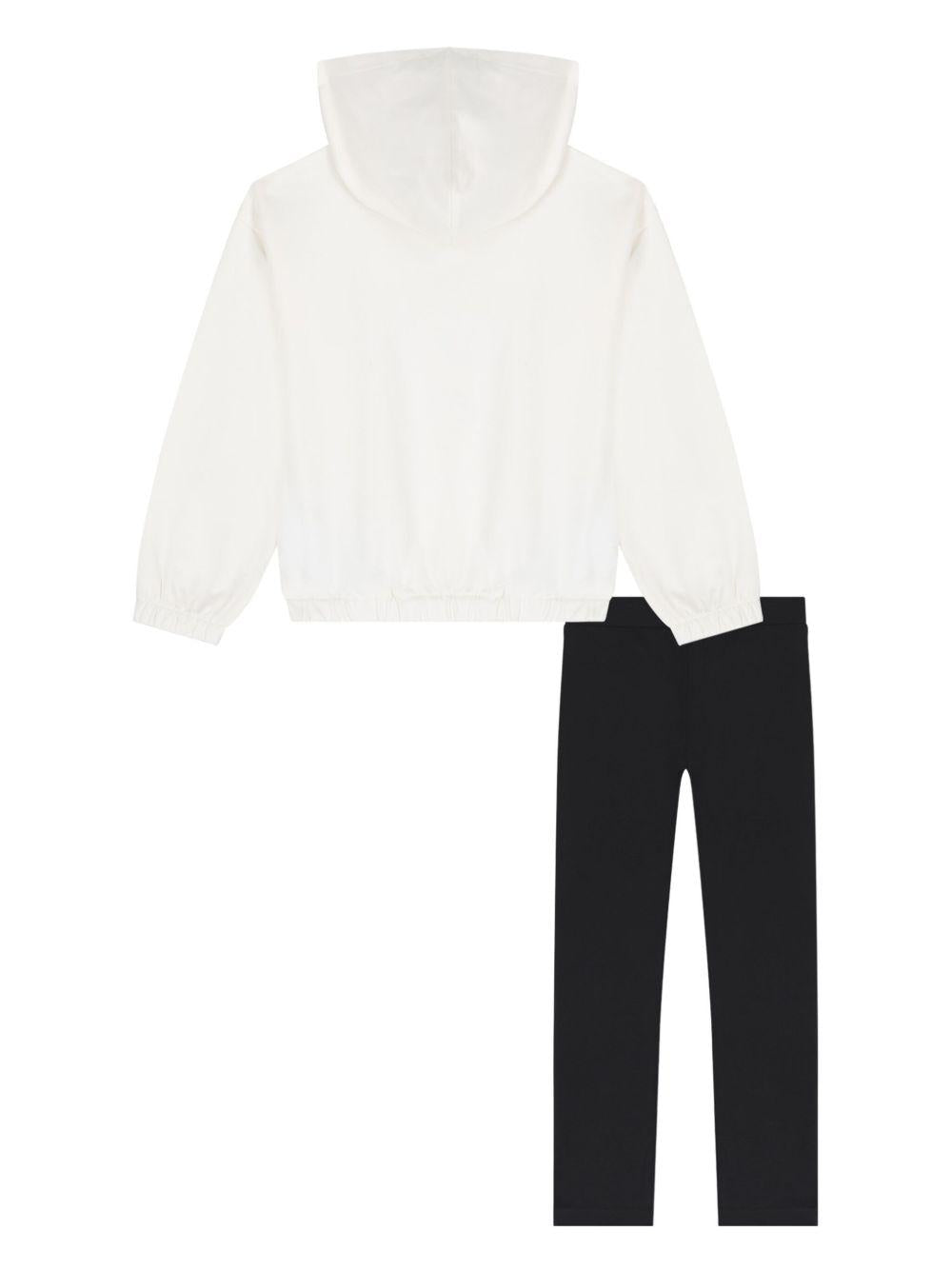 MOSCHINO Tuta sportiva con stampa Teddy 