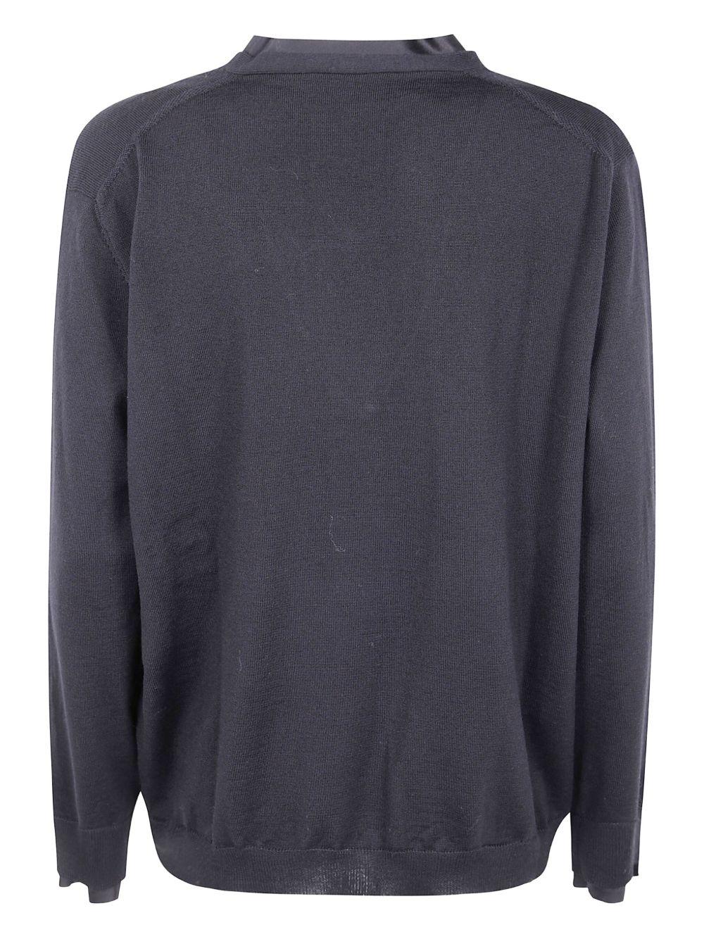 SEMICOUTURE Maglia 'Leya' con scollo a V 