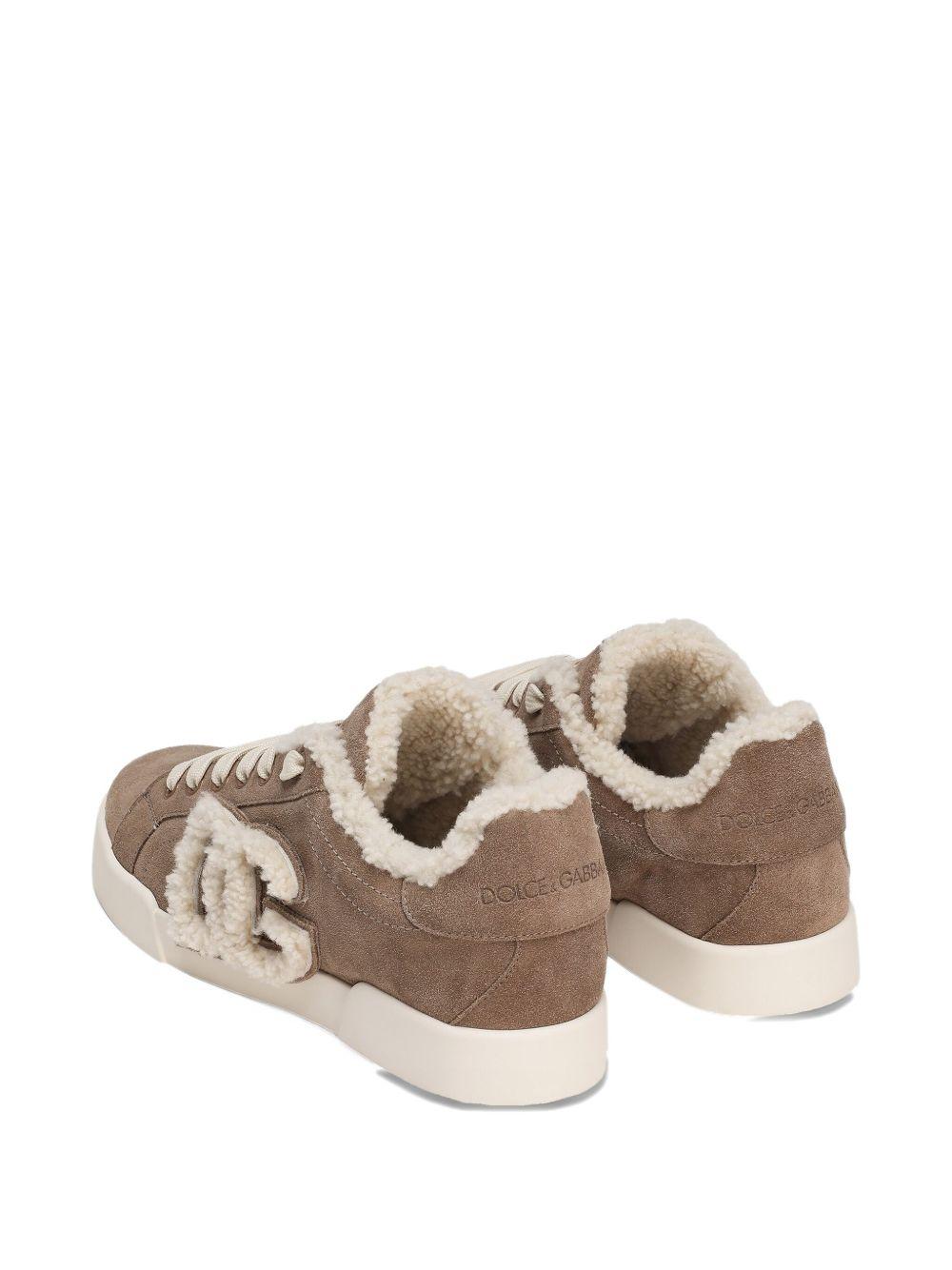 DOLCE e GABBANA Sneakers 'Portofino' in suede 