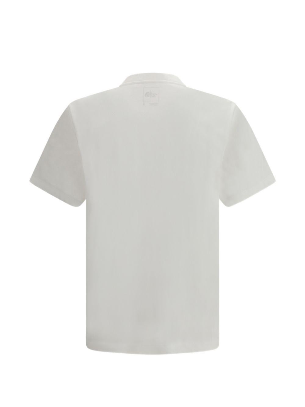 THE NORTH FACE T-shirt girocollo a maniche corte bianca con logo 