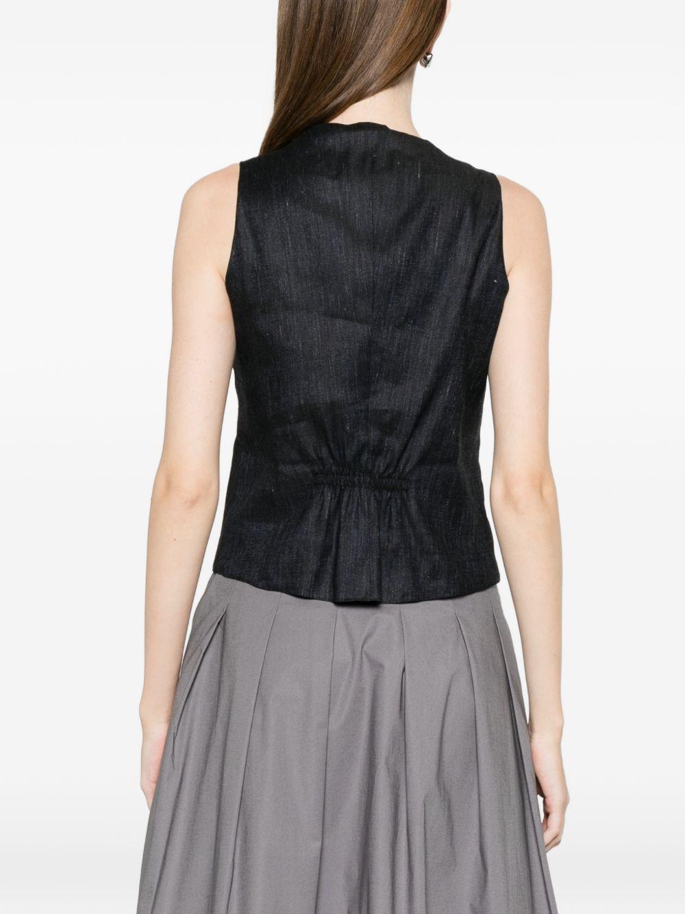 TAGLIATORE Elegante gilet blu Gracie 