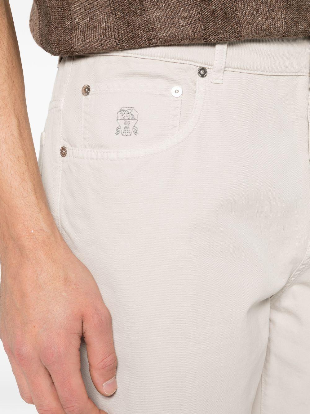 BRUNELLO CUCINELLI Pantaloni in cotone 