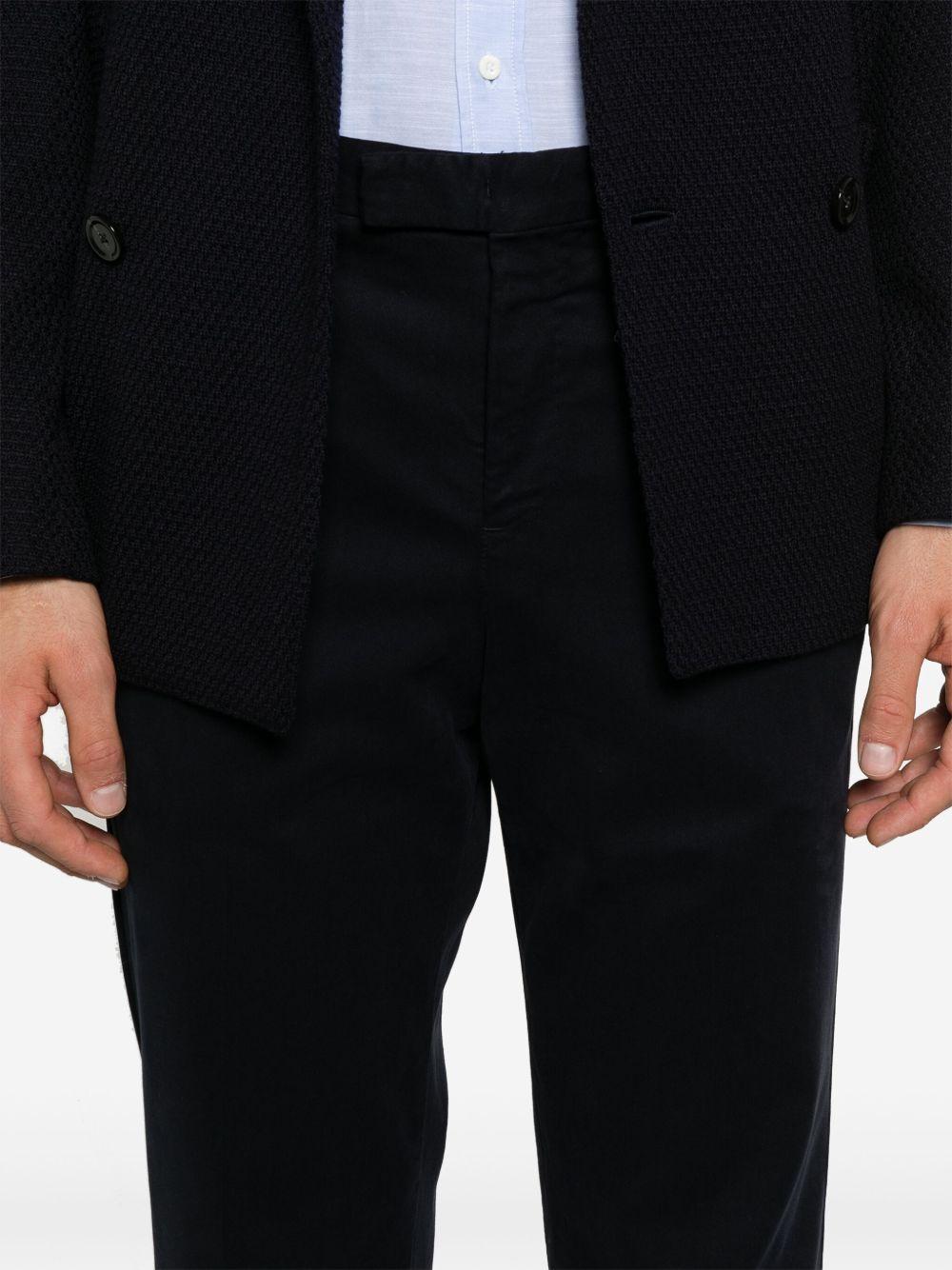 PT TORINO Pantalone elegante nero in modal 