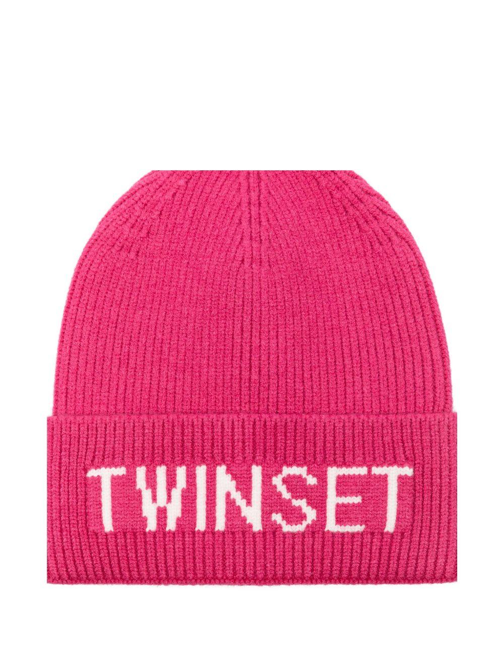 TWINSET Berretto con logo 