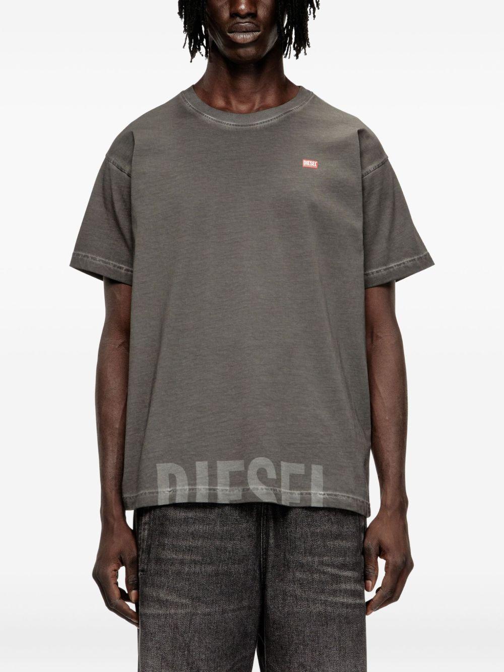 DIESEL T-shirt girocollo con logo 