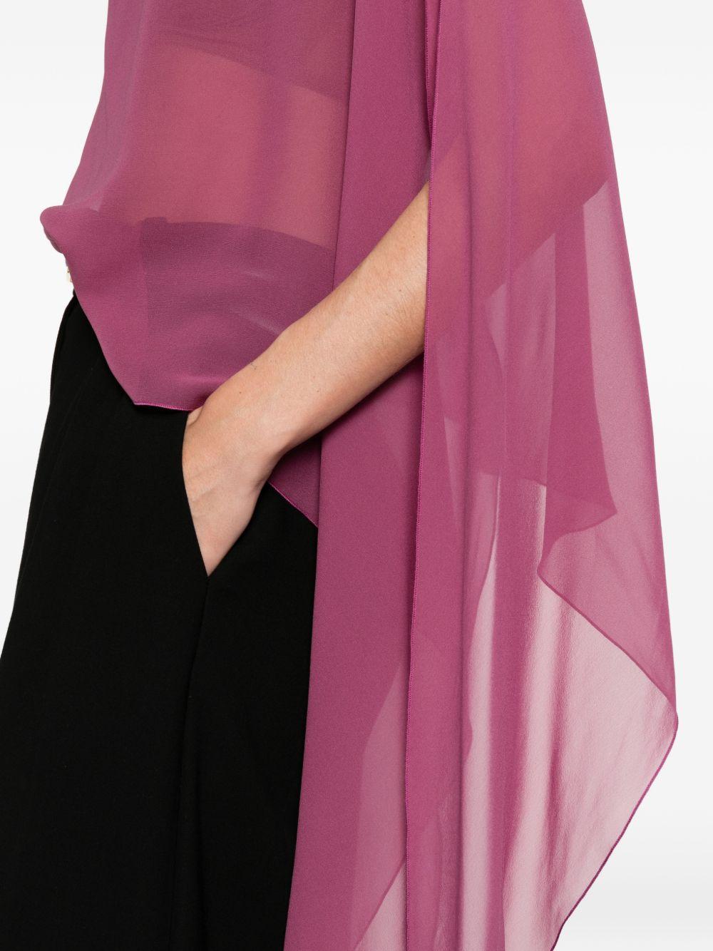 ANTONELLI Foulard coprispalle Melone color rosa scuro 