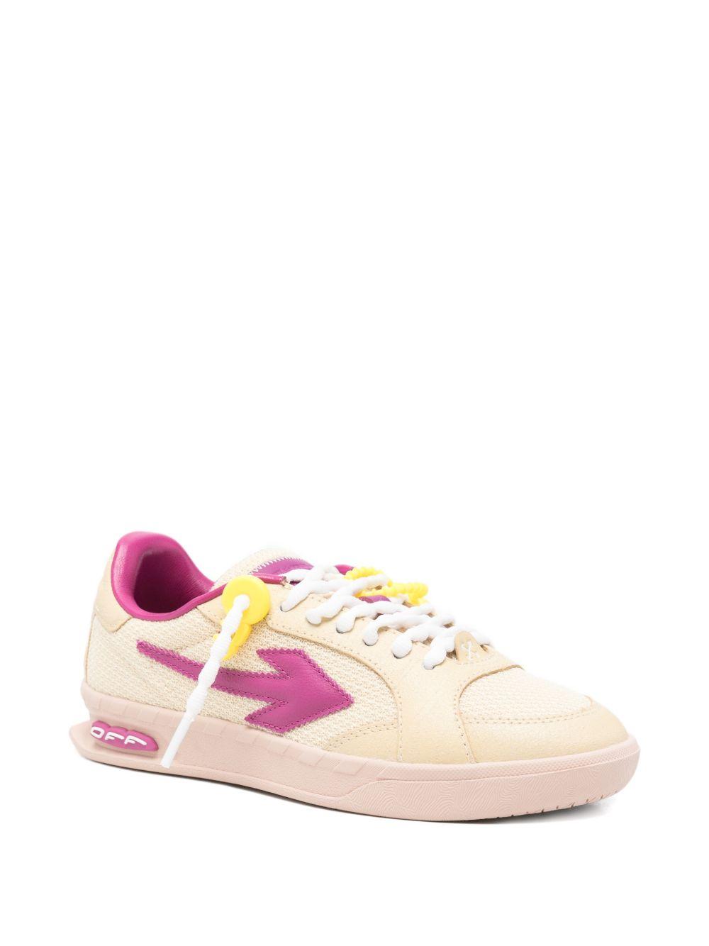 OFF WHITE Sneakers Arrows Patch rosa 