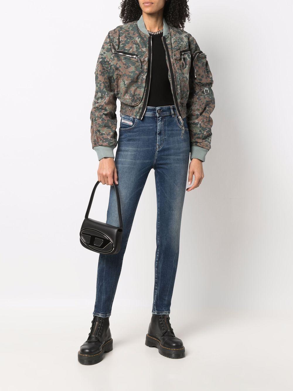 DIESEL Borsa '1DR' in nappa nera 