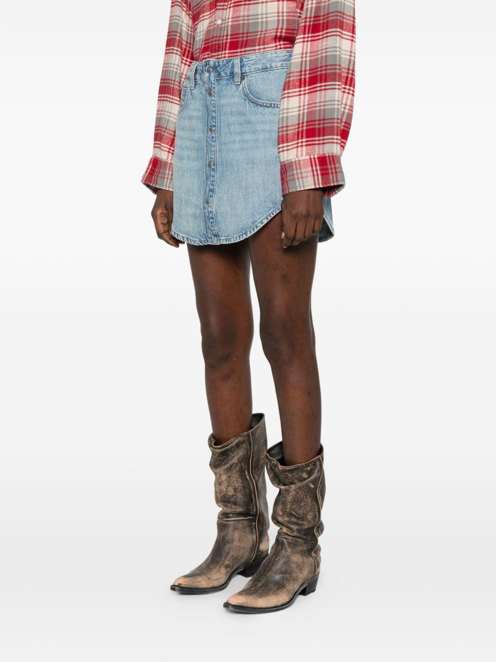 DIESEL Minigonna in jeans con tasche 