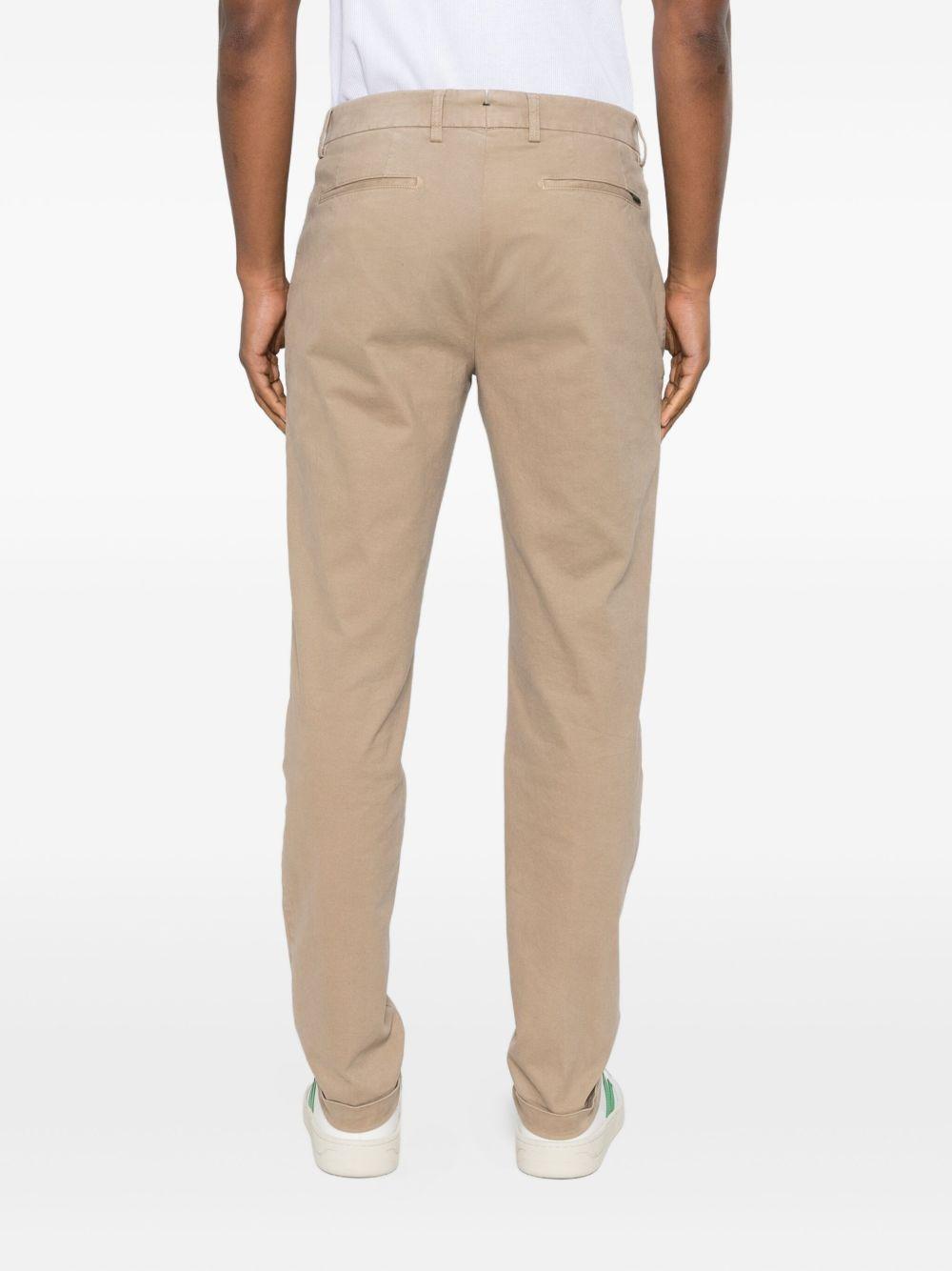 BERWICH Pantaloni in cotone elasticizzato beige 