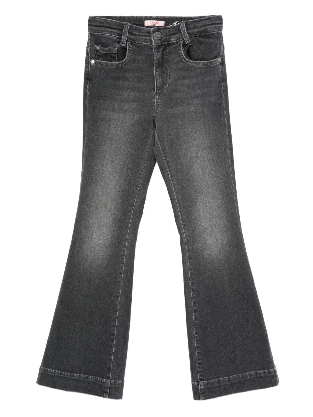 LIUJO Jeans neri svasati 