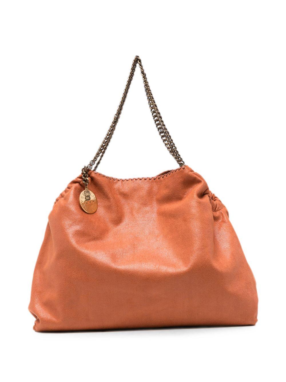 STELLA MCCARTNEY Borsa tote in ecopelle con tracolla a catena 