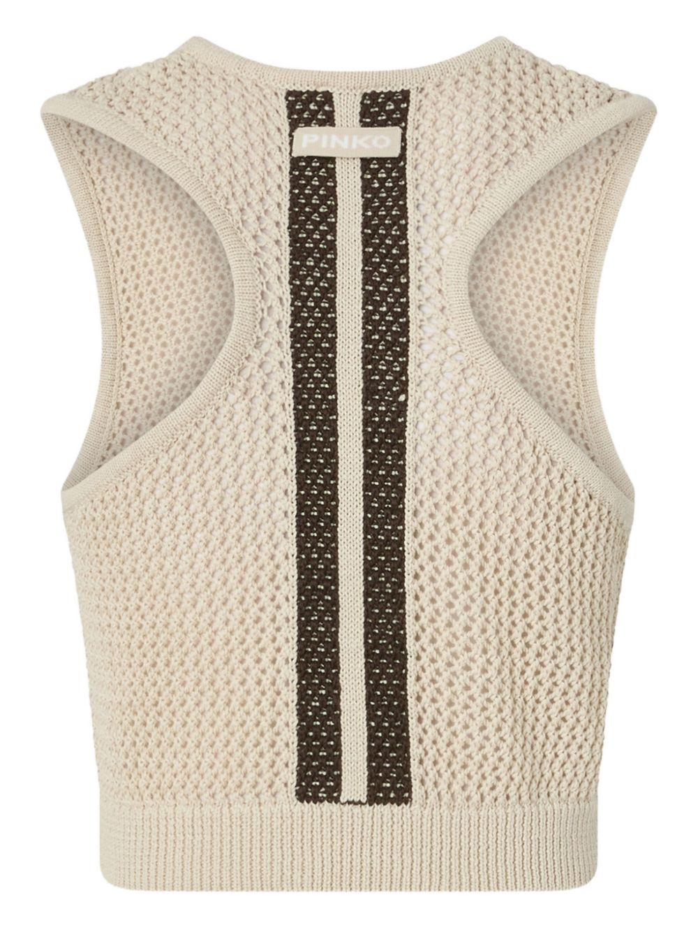 PINKO Top in maglia "Morus" 