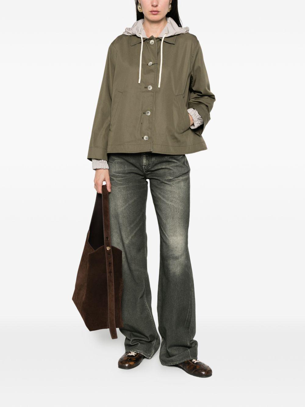 HERNO Giacca double face con cappuccio 