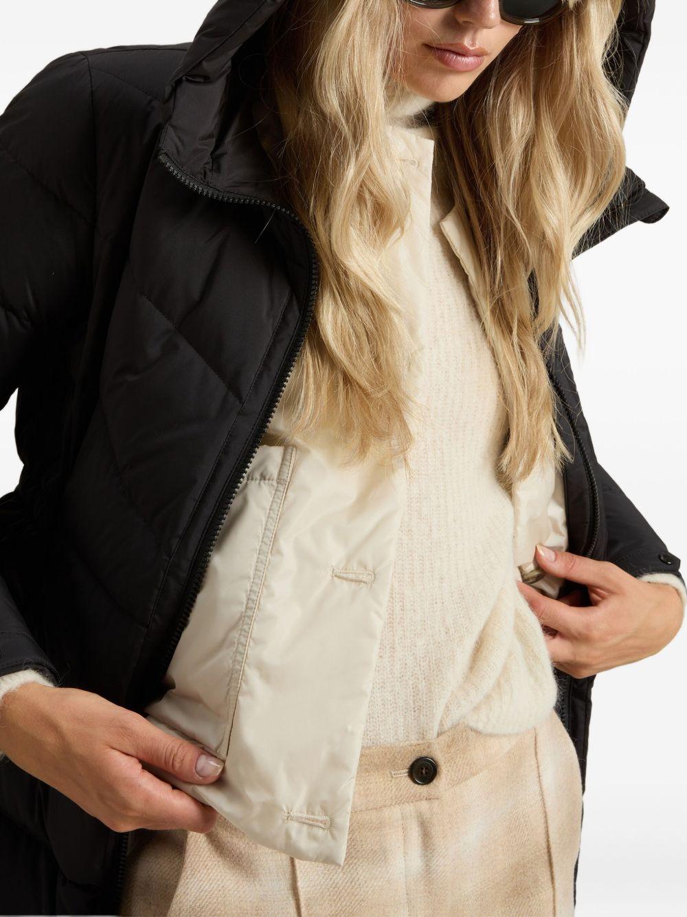 WOOLRICH Piumino lungo nero 