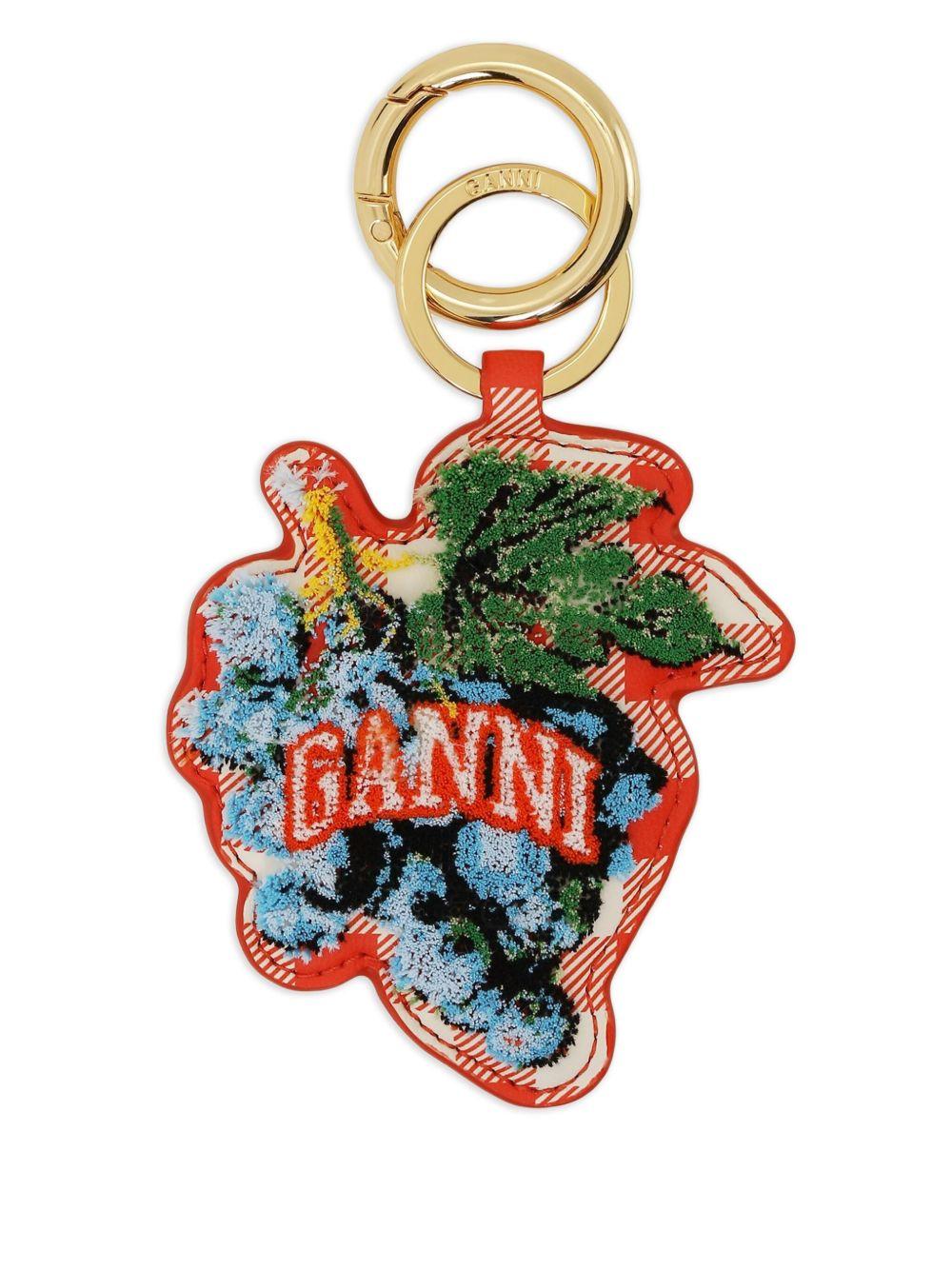 GANNI Portachiavi a forma di grappolo d'uva 