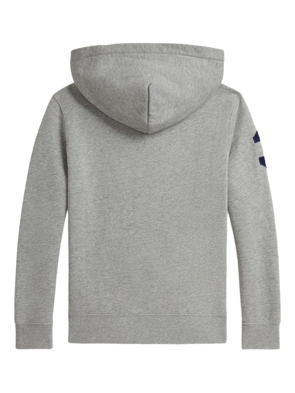 POLO RALPH LAUREN Felpa con cappuccio e logo 