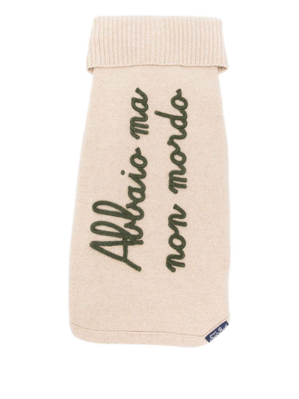 MC2 SAINT BARTH Maglioncino per cani con stampa 'Pulldoger' 