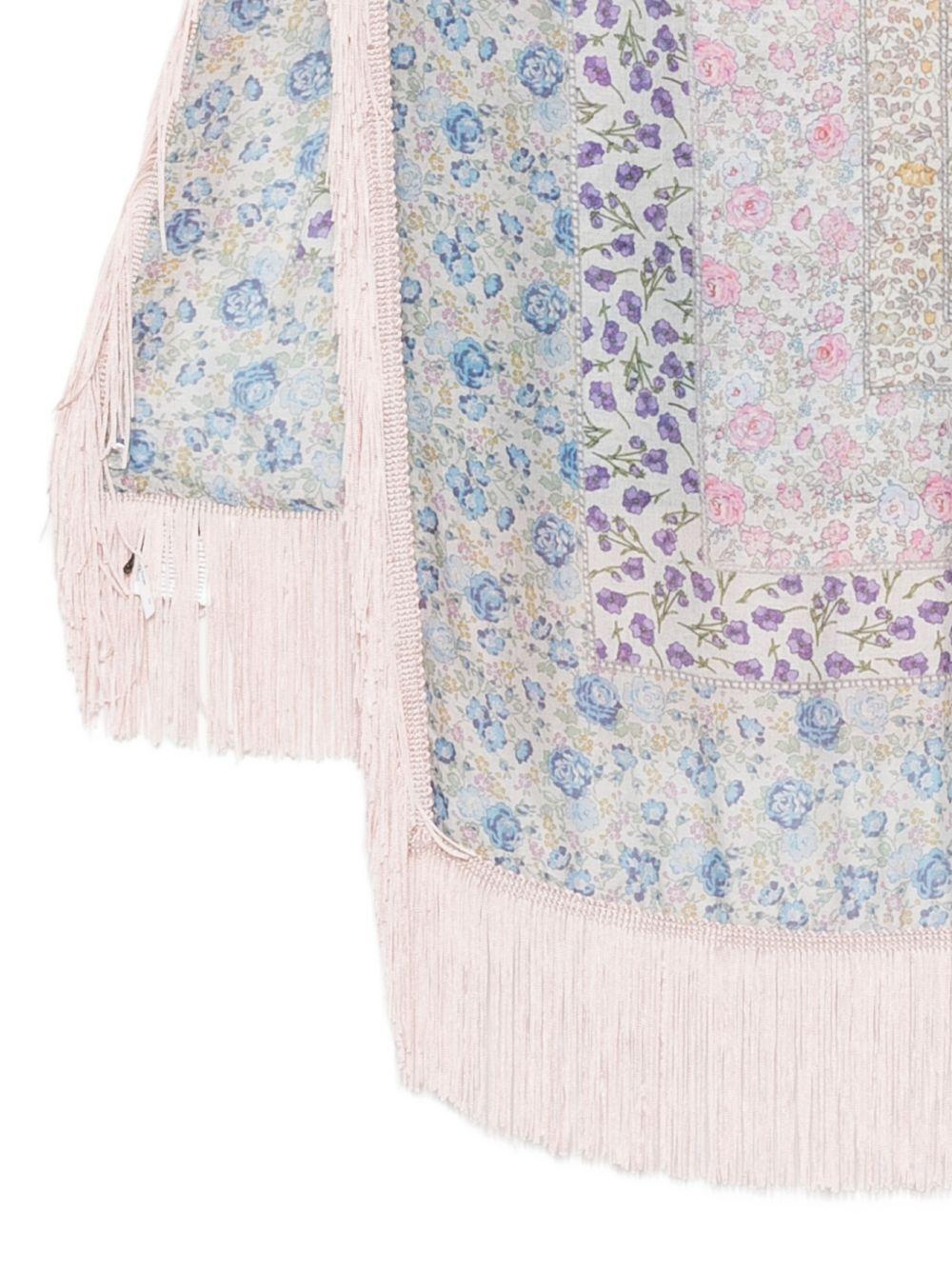 FALIERO SARTI Foulard Lety Frangia con frange 