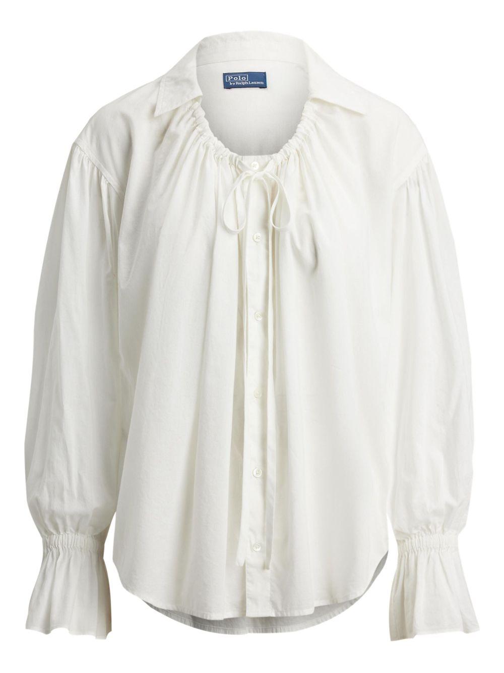 POLO RALPH LAUREN Camicia in cotone bianco 