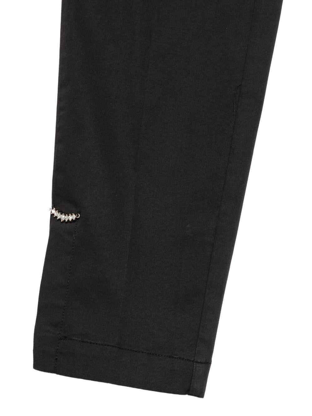 LIUJO Pantaloni classici neri 
