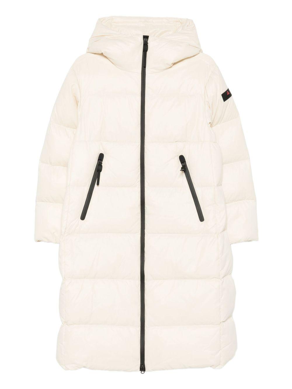 PEUTEREY Piumino lungo 'Selectric' beige 