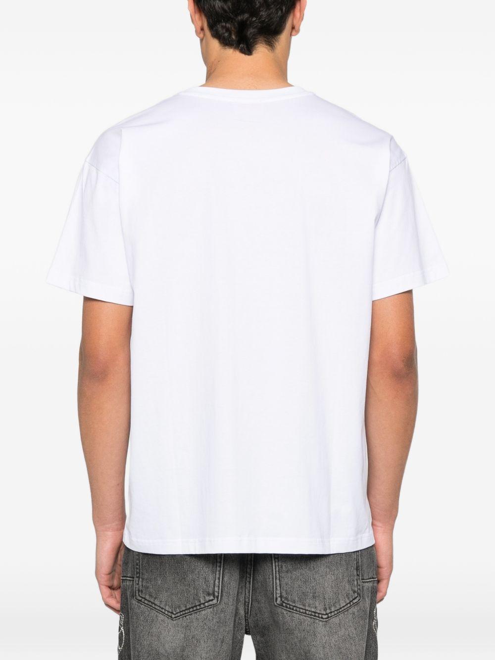 DIESEL T-shirt in cotone bianco 